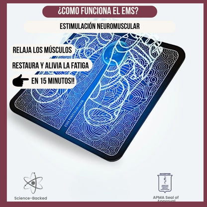 Recuperación Neuromuscular Activa en 15 Minutos: Masajeador de Pies EMS