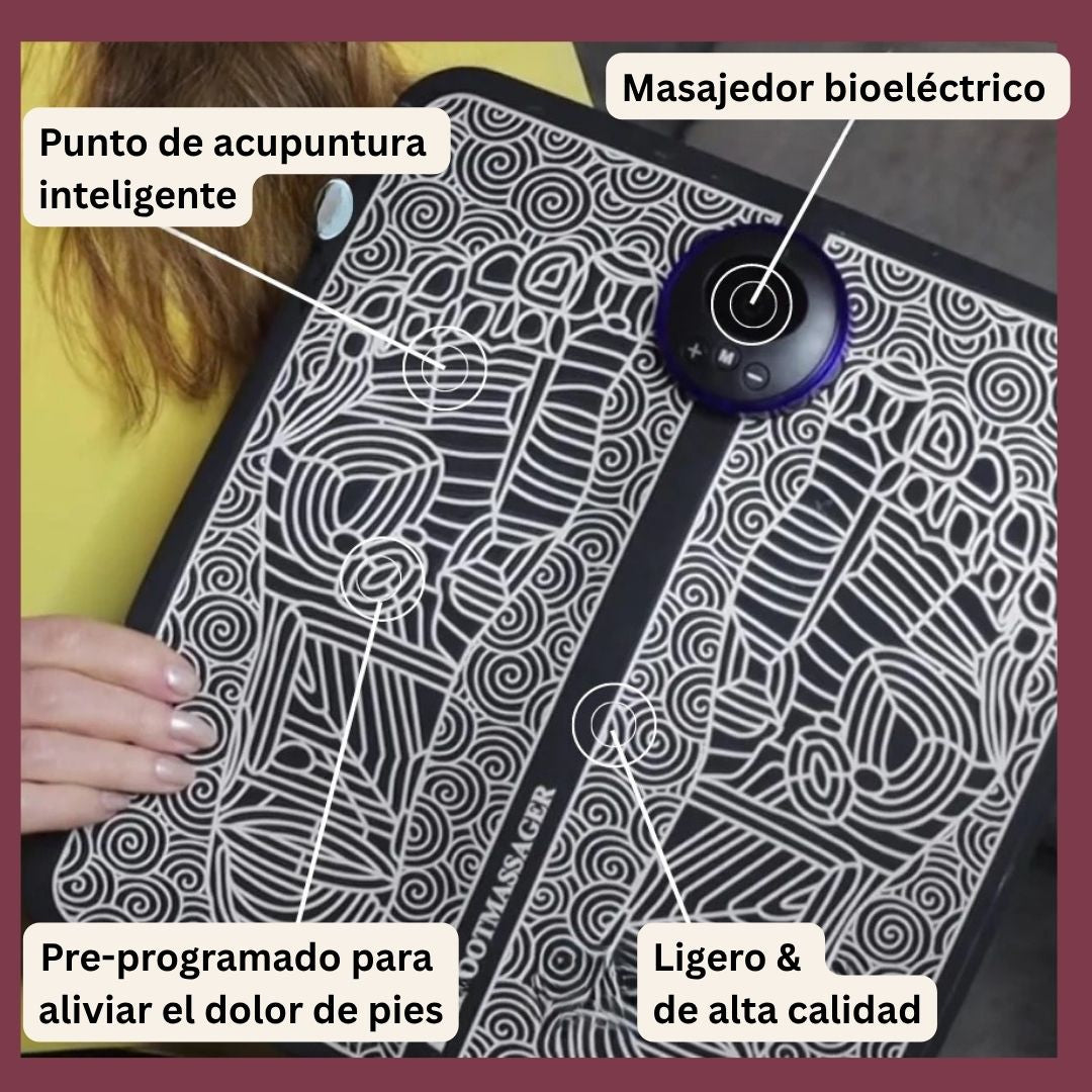 Recuperación Neuromuscular Activa en 15 Minutos: Masajeador de Pies EMS