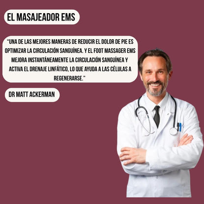 Recuperación Neuromuscular Activa en 15 Minutos: Masajeador de Pies EMS